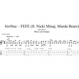 FEFE - 6ix9ine feat. Nicki Minaj, Murda Beatz 