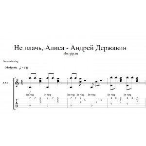 Не плачь, Алиса - Андрей Державин