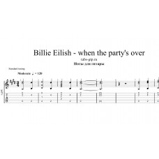 When the party's over - Billie Eilish