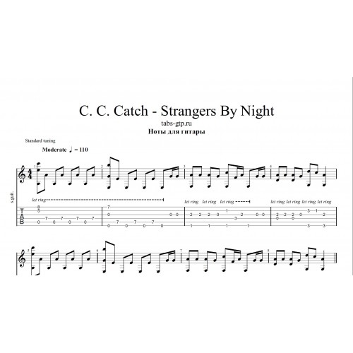 Strangers by night c. C C catch Ноты для фортепиано. C C catch strangers by Night. C.С. catch - strangers by Night. C. C. catch - strangers by Night Ноты.