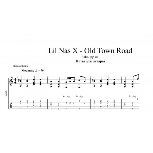 Old Town Road - Lil Nas X.