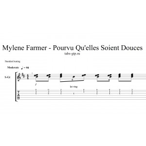 Pourvu Qu'Elles Soient Douces - Mylène Farmer