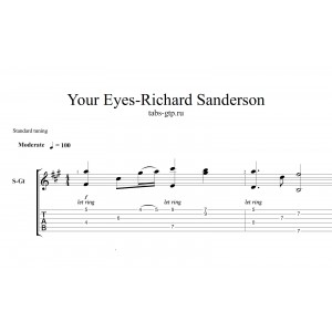 Your eyes - Richard Sanderson