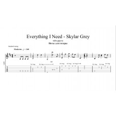 Everything I Need - Skylar Grey