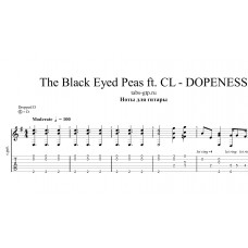 DOPENESS - The Black Eyed Peas ft. CL