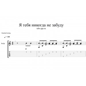 Я тебя никогда не забуду - Юнона и Авось
