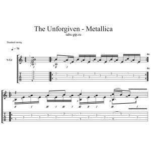 The Unforgiven - Metallica 